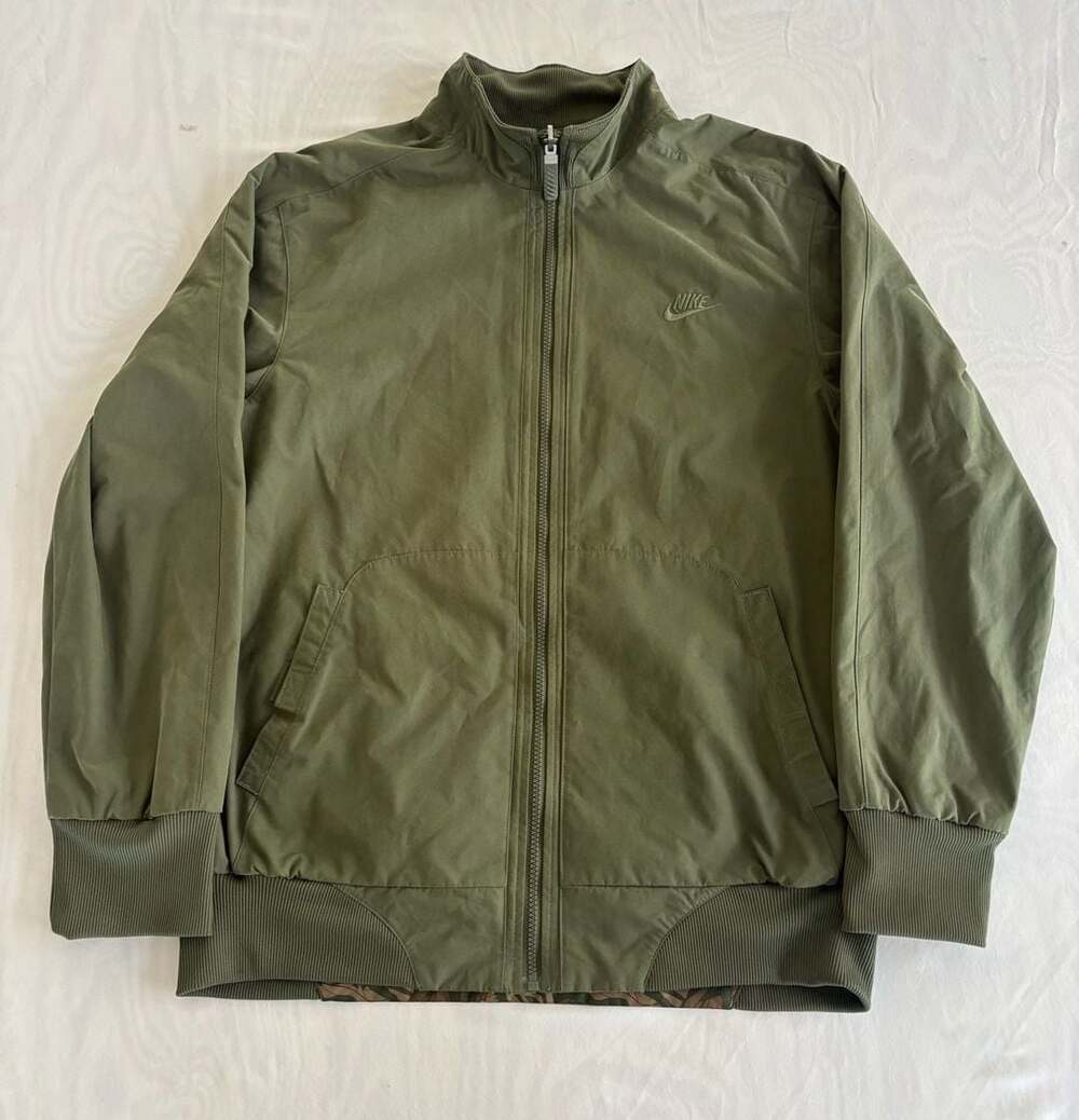Nike Full Zip Jacket Size M Green